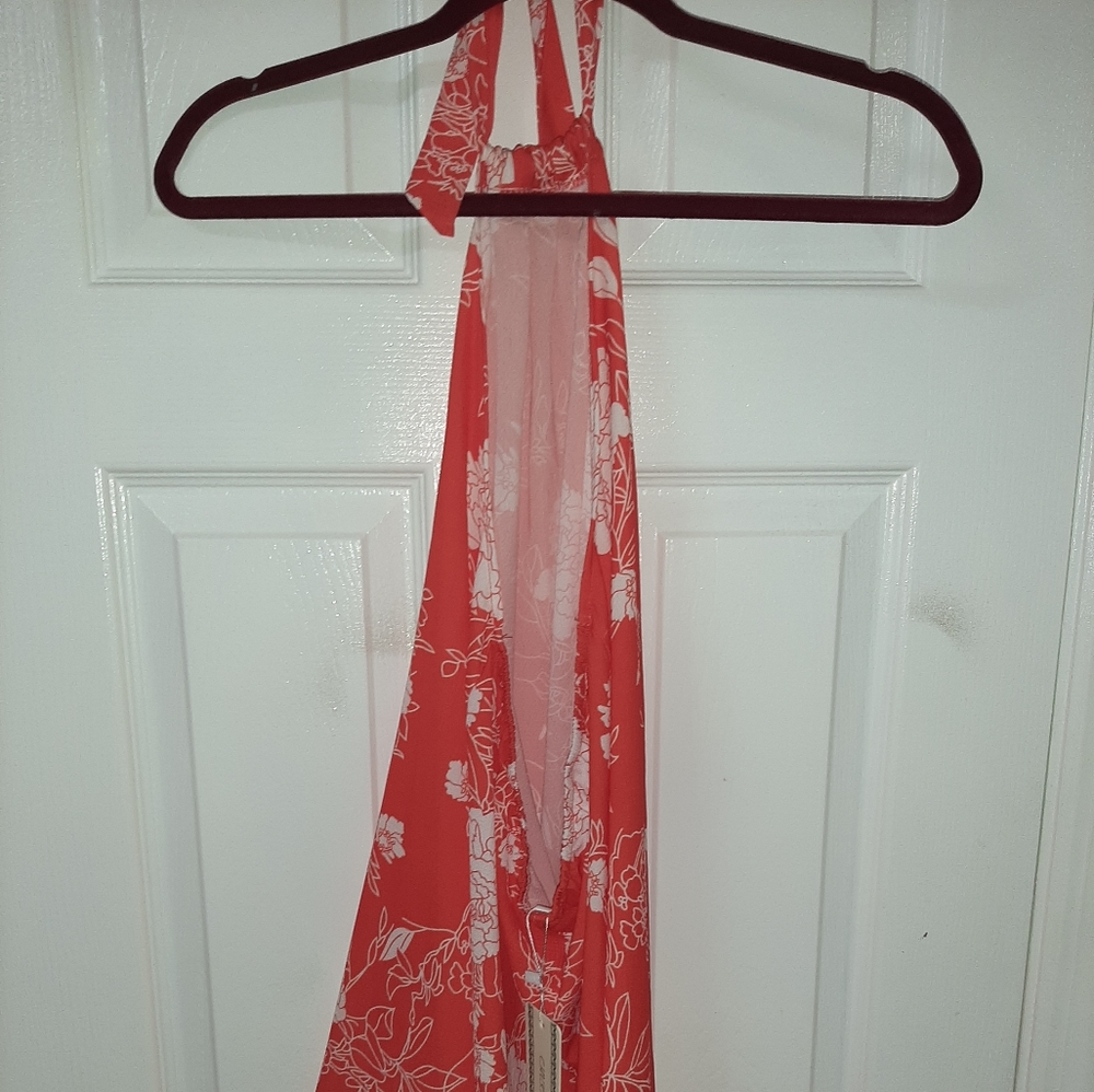 Halter -size large dress, new with tags